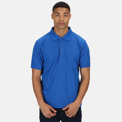 Regatta Professioneel Heren Klassiek 65/35 Poloshirt met korte mouwen (Oxford Blauw)