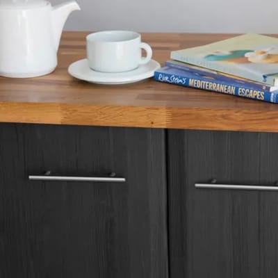Transform Zelfklevende Decoratiefolie - Houtlook Zwart - 67,5 X 150 Cm