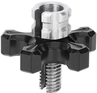 Universele CNC Aluminium Koppelingskabel voor Motoren - Zwart - Hoogwaardige Clutch Verstelbare Schroef