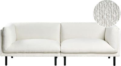 VORGOD - Driezitsbank - Off-white - Bouclé