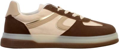 Supermodieuze lage sneakers met veters