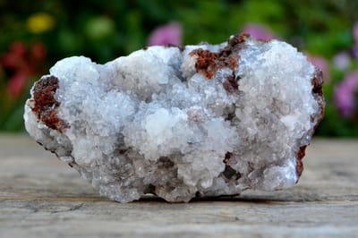 Hemimorfiet kristallen op matrix - 458 gram