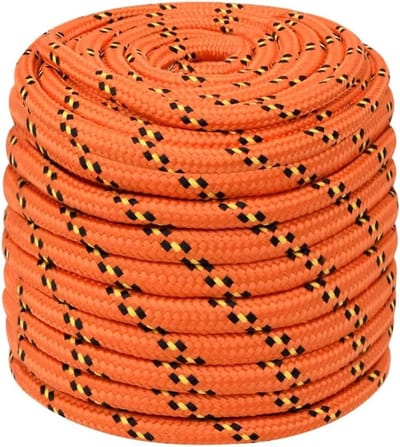 Scheepslijn Touw - Polypropyleen touw - Watersport Gebruik - Weerbestendig Materiaal - 16 mm 100 m - Oranje