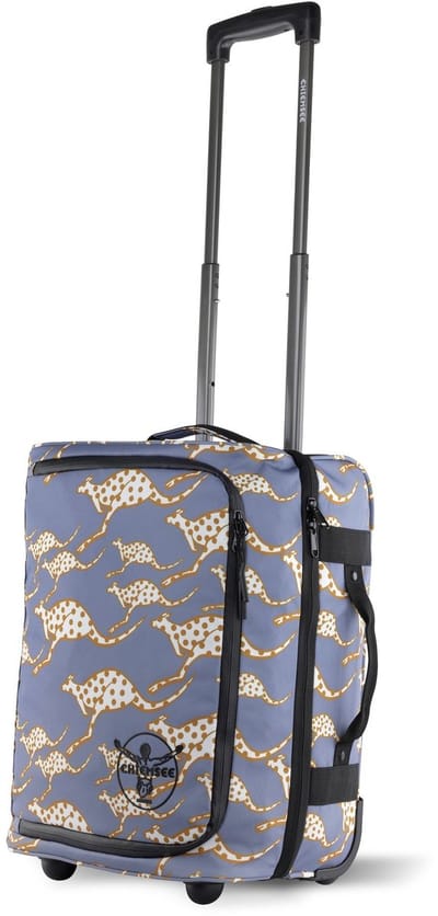 CHIEMSEE Trolley Jump N Fly Soft Luggage Purple Blauwgrijs 44cm