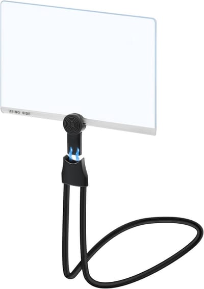 Handsfree 5X Vergrootglas voor Lezen met Flexibele Zwanenhals - Ideaal voor Senioren en Naaien