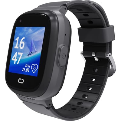 LT30 4G Smart Phone Call voor kinderen Bekijk videochat LBS GPS WiFi SOS Monitor Camera IP67 Waterdicht zwart