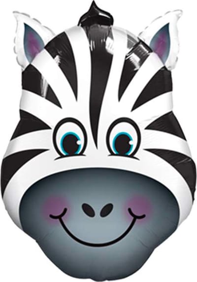 Qualatex - Folieballon - Zany Zebra (80 cm)