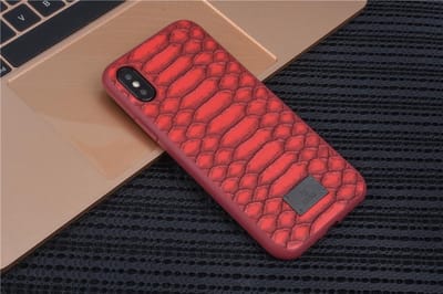 Backcover hoesje voor Apple iPhone X- Apple iPhone Xs - Rood- 8719273285725
