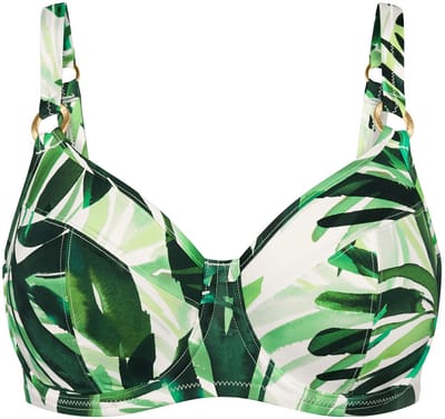 Verstelbare bandeau bikini top voor dames Triumph Summer Palm