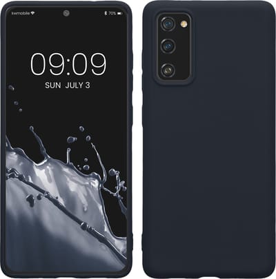 kwmobile telefoonhoesje geschikt voor Samsung Galaxy S20 FE - Hoesje voor smartphone - Back cover in donkerblauw
