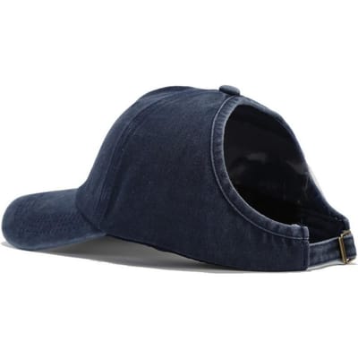 Nieuwe Retro Gewassen Backless Baseballpet Veelzijdige Zonbescherming Buiten Zonnehoed Zomer Holle Petten Voor Dagelijks Gebruik