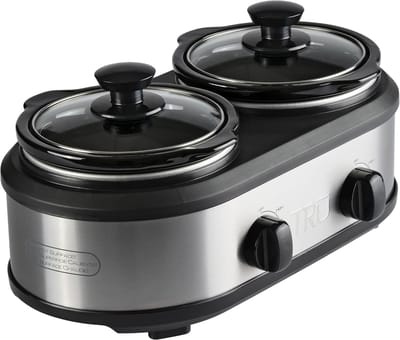 Double Buffet Slowcooker - Perfect voor Buitengebruik
