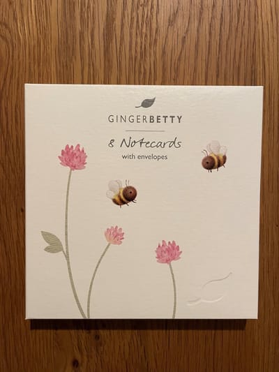 Ginger Betty kaartenmapje Konijnen en Lieveheersbeestjes