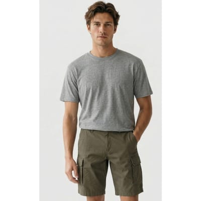 Timberland Brookline Poplin Cargo Short Leaf Green Taglia: 31 | Pantaloncini Outlet | Uomo | Verde