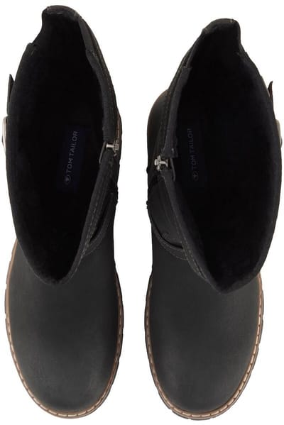 Tom Tailor - Laarzen met gespdetails - Maat 36 - black