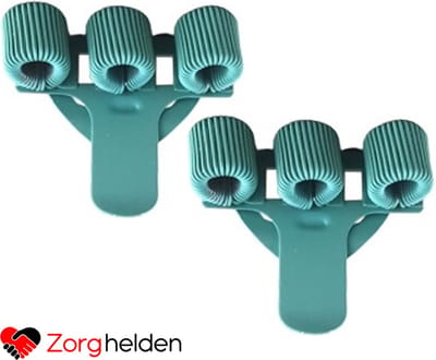 Novaex pennenhouder Turqoise - Set van 2 stuks - pennenhouder clip - pennenhouder verpleegkunde - verpleegkundige accessoires - pennenhouder zorg