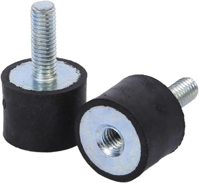Rubberen schokdemper mount set van 4 stuks voor anti-vibratie en geluidsisolatie, geschikt voor diverse toepassingen