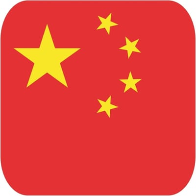 Bierviltjes China - 30x stuks - vierkant - landenthema - 9 x 9 cm - onderzetter