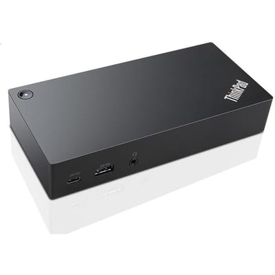 Lenovo ThinkPad USB-C Bedraad USB 3.2 Gen 1 (3.1 Gen 1) Type-C Zwart