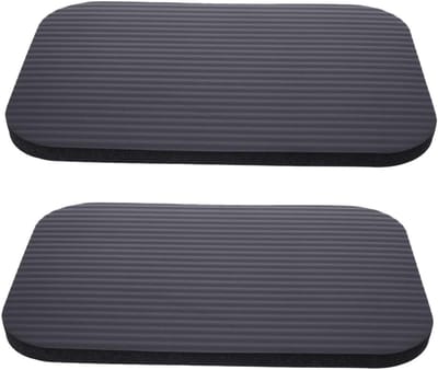 Knielmat Set - Kniebeschermers Tuin - Comfortabel Werken - Dikke Spons Vulling - 29 x 19 cm - Zwart