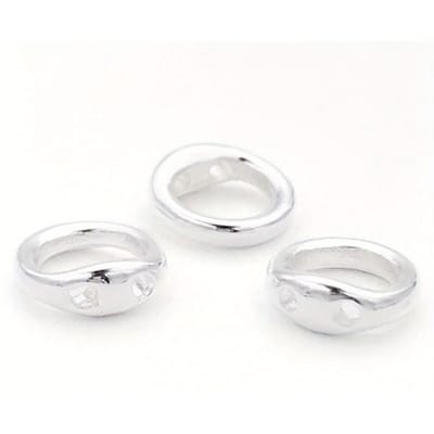 10 stuks 18K Echt Verguld Messing Metaal Krimp Eindkralen, Sieraden Eindkappen Connector voor DIY Sieraden Maken Accessoires 5mm