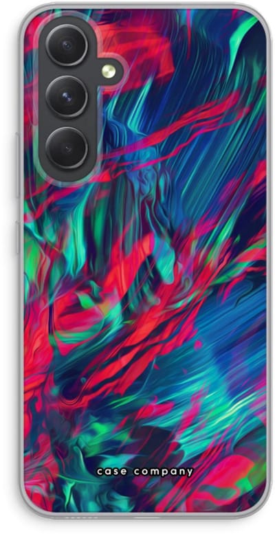 Case Company® - Hoesje geschikt voor Samsung Galaxy A54 hoesje - Pilgrims Of The Sea - Soft Cover Telefoonhoesje - Bescherming aan alle Kanten en Schermrand