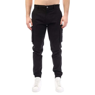 Duck and Cover Heren Chemmer Regular joggingbroek (Zwart)