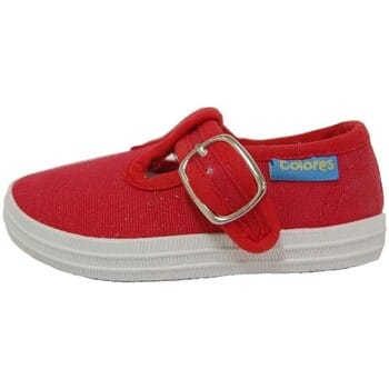 Schoenen voor de eerste stapjes Colores PEPITO LONA 190831 Rojo