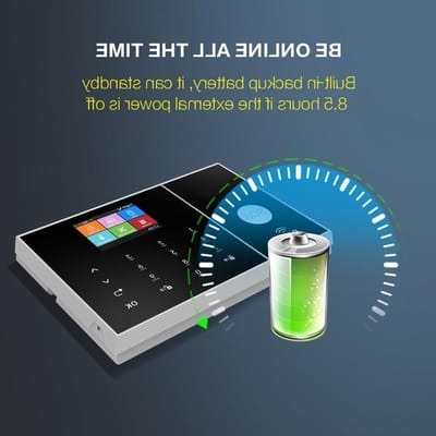 Alarmsysteem Huis - Beveiliging Set - Huis Beveiligen - App Controle - Set 10 - Wit