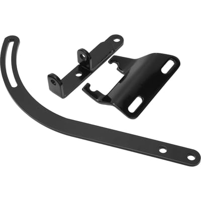 Kit Support Alternateur Pompe à Eau Courte Côté Conducteur pour Moteurs Small Block Chevrolet 265 283 305 327 350 383 400 black