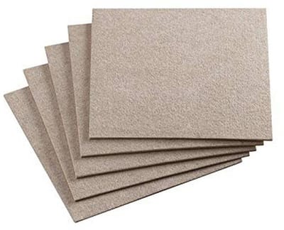 Zelfklevende Viltglijders voor Meubels - Beige - Bescherming voor Gevoelige Vloeren - 200x200 mm - 5 Stuks