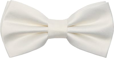 Ladeheid Vlinderdas - Strikjes voor Heren - Lengte: 12 cm, Breedte: 6 cm - Wit38 - LA-SR-M