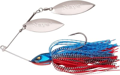 Spinnerbait Lokaas - Kunstaas Vissen - Roofvis Vangen - Aas met Trailer - 18 gram - D-06