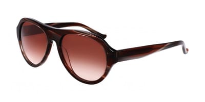 Donna Karan DO514S Cherrywood horn 56/17/140 WOMAN Zonnebrillen