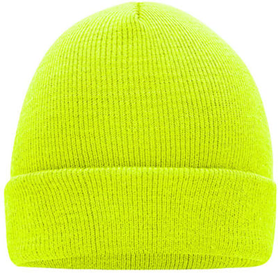 Myrtle Beach 'Knitted Cap' Beanie Felgeel