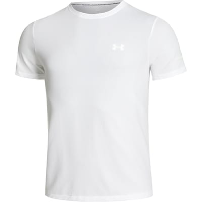 Under Armour Seamless Stride Hardloopshirt Heren-Wit
