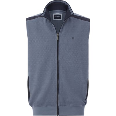 Babista herren Sweatbodywarmer - 48/50 - blauw - Plus Size