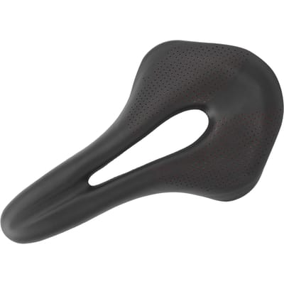 Microvezel Leder Hol Zadel Ultralicht voor Outdoor Racefiets Mountainbike black
