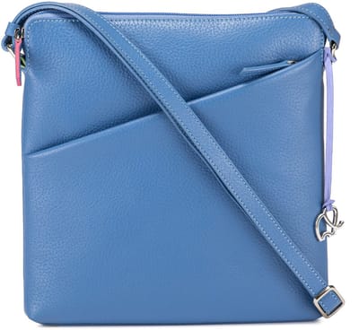 Mywalit Milano Schoudertas Leer 24 cm - Dames - pitch blue