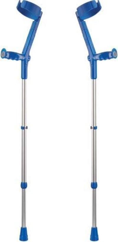 Krukken Met Zachte Handvaten Blauw