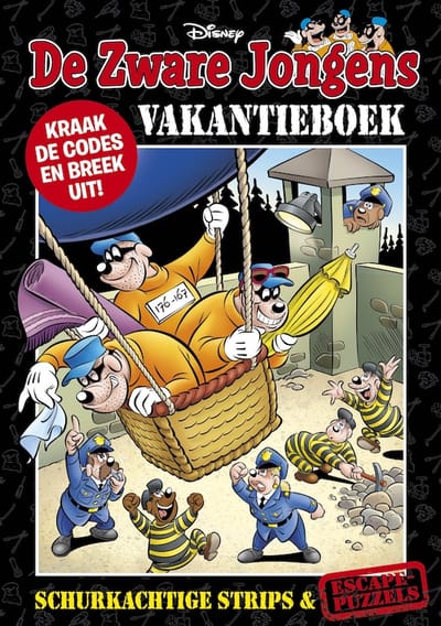 Zware Jongens vakantieboek 2024 - Crimineel goed - doeboek - vakantieboek voor kinderen - 144 pagina's