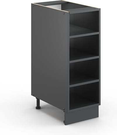 Vicco Fame-Line Keukenrek – 30 cm Zonder werkblad Antraciet