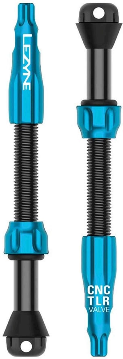 Lezyne CNC TLR ventiel Pro 60 mm - blauw