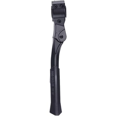 BBB Cycling Fietsstandaard 26 - 29 Inch - Universeel Klemsysteem - Verstelbaar in Lengte - Zijstandaard: E-bike, Stadsfiets & Mountainbike - UniKick Clampmount - BKS-08