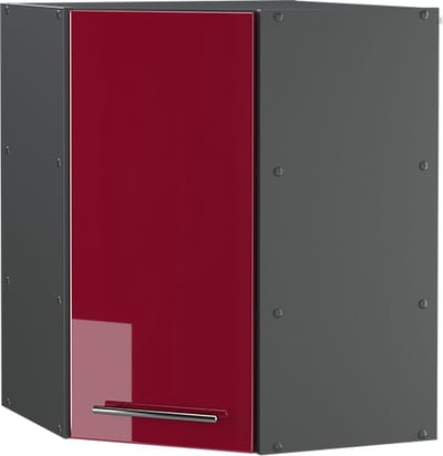 Vicco Fame-Line Hoek hangkast – 57 cm Bordeauxrode hoogglans