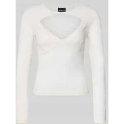 Longsleeve met cut-out