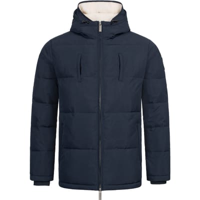 Alessandro Salvarini Heren Winter Gewatteerde Jas AS-457 – 2in1 Met Uitneembare Teddyfleece & Dubbele Capuchon