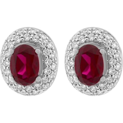 Orphelia 'Udine' Dames 925 Sterling Zilveren Oorbellen - Zilver ZO-7236/RU