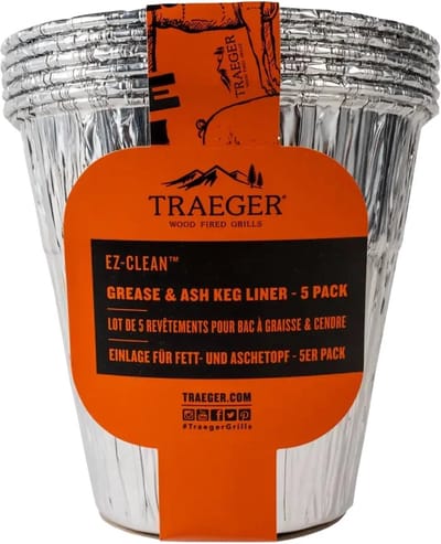 Traeger Vetopvangbak EZ Clean Aluminium 5 Pack
