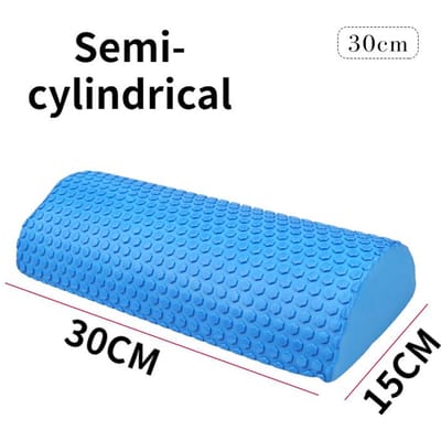 30CM 45CM Mini Colonne de Yoga Rouleau en Mousse Finess Rouleau de Massage EVA Densité Douce pour Exercice Kinésithérapie Haute Qualité Pratique Utilisation Quotidienne